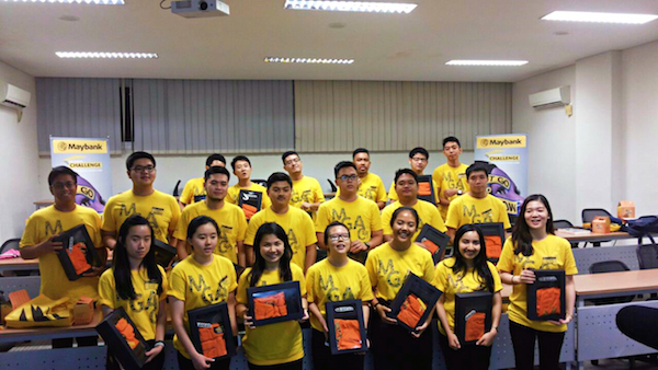 BA STUDENTS ON THE MAYBANK GO AHEAD CHALLENGE (MGAC) 2015