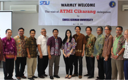 High-level delegation of ATMI Cikarang exchange visit to SGU