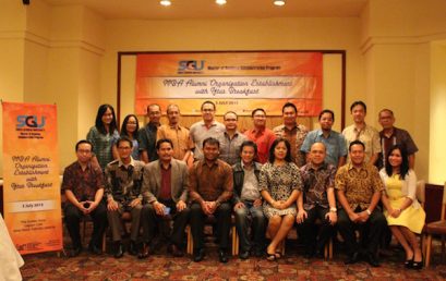 MBA  Alumni Establishment Event 3 July 2015 at The Sultan Hotel, Jakarta