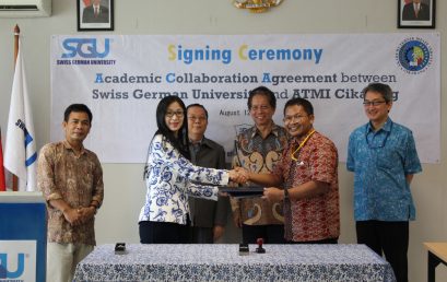 Swiss German University and ATMI Cikarang  Signed an Academic Collaboration Agreement