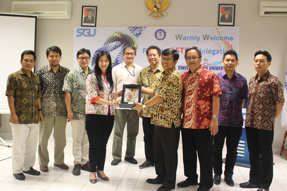 Courtesy call to SGU from New Leader of Polman ASTRA