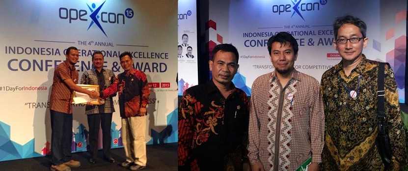 Dean of FEIT was Judge and Attendee of the 4th annual Indonesia Operational Excellence Conference & Award (Opexcon 15)