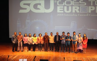 SGU Goes to Europe, a Ceremony bidding Farewell to Semester 6 Students