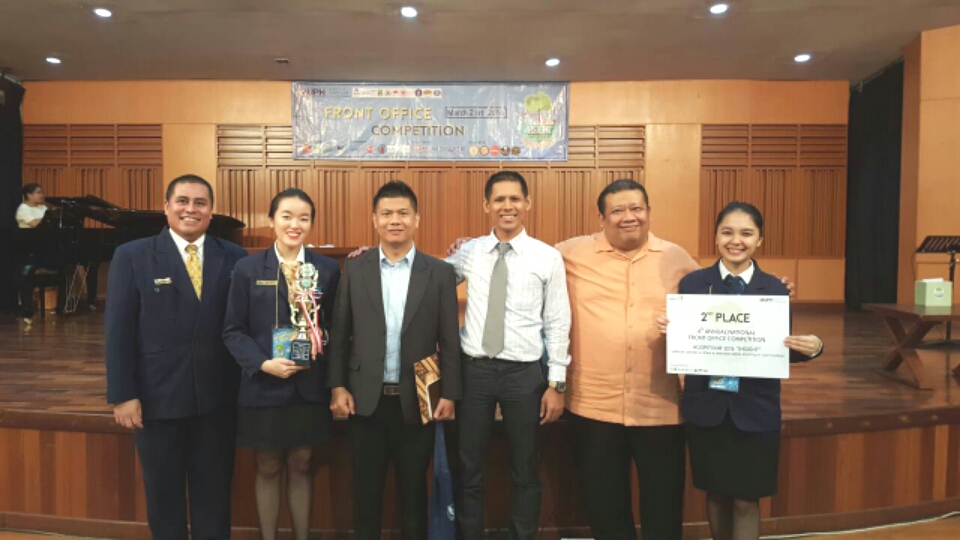 SGU's Hotel & Tourism Management Study Program Won 2nd Place in HOSPITOUR 2016