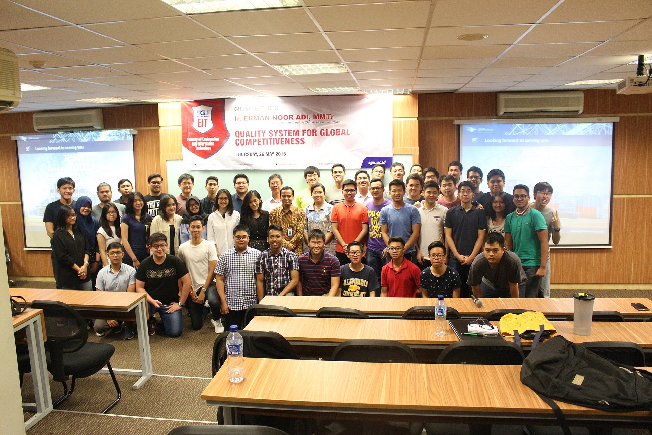 Guest Lecture Session from Garuda Maintenance Facility AeroAsia