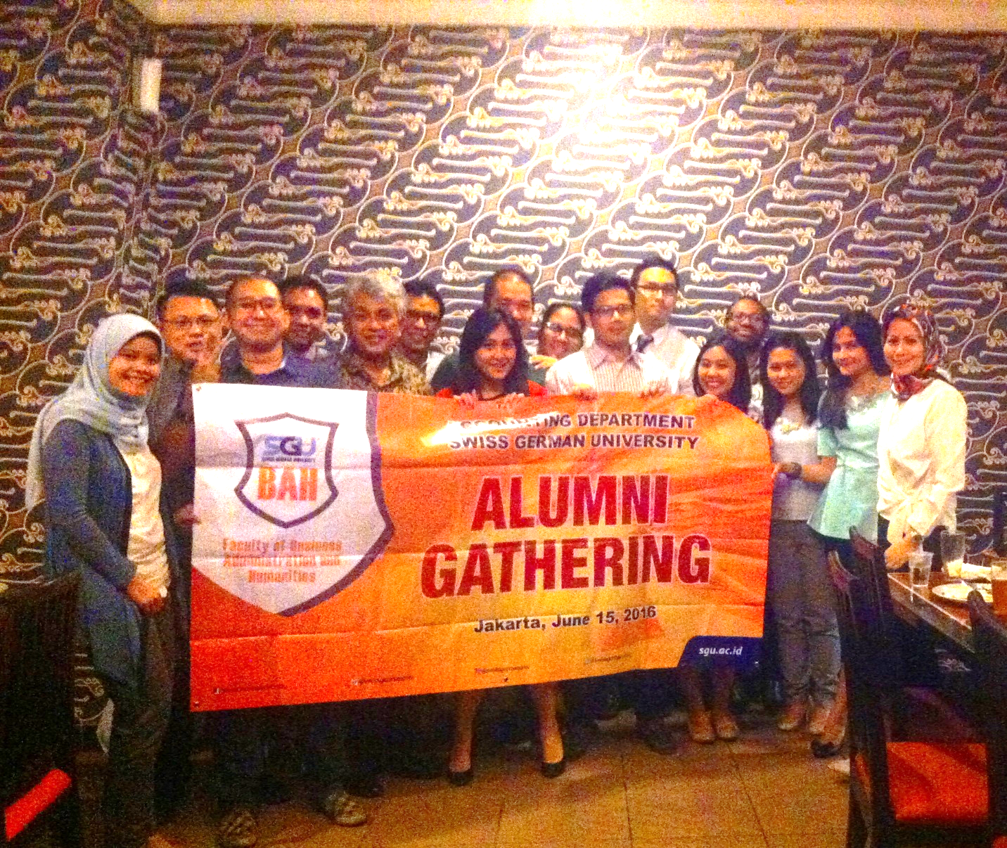 The Alumni of SGU Accounting Study Program Reunited