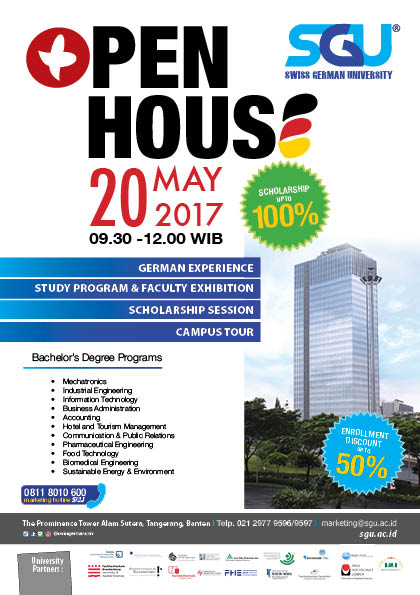 Open House Swiss German University 2017