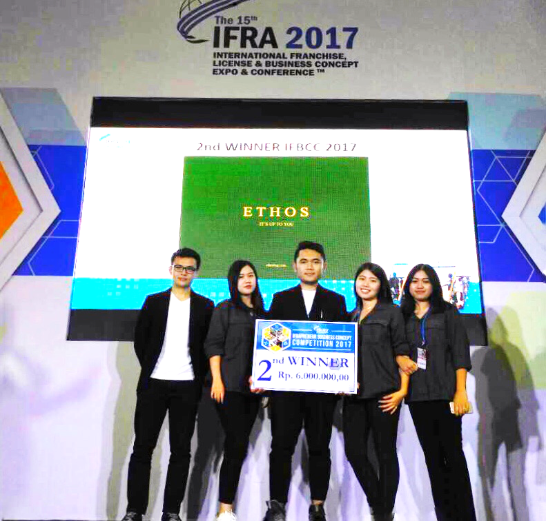 Business Administration Students Win The 2nd Place at IFRA Business Concept Competition 2017