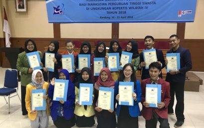 SGU Information Technology Student is through to the National Level for “Mahasiswa Berprestasi  Kopertis 2018”