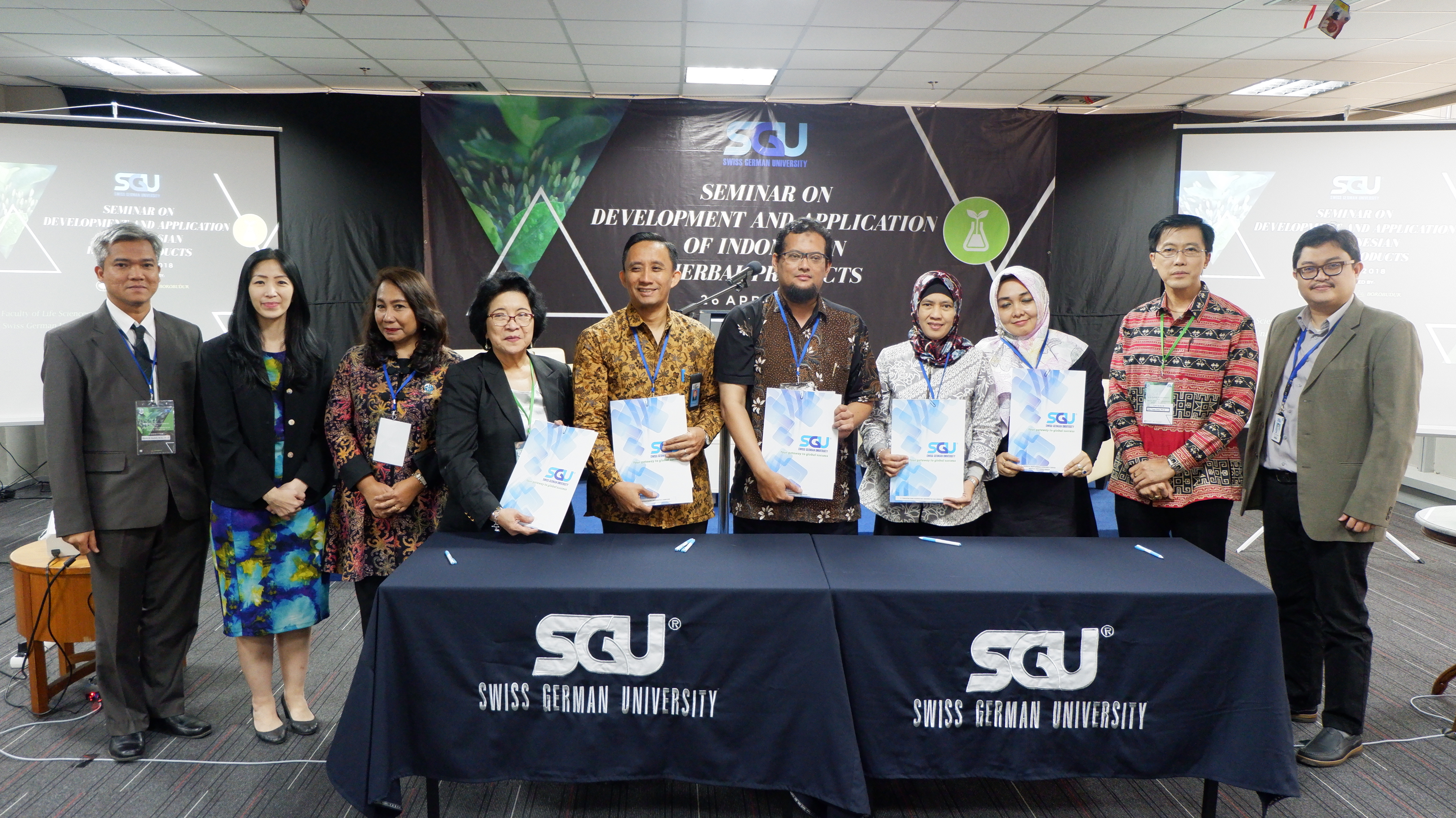 Dukung Program Pemerintah dalam Modernisasi Produk Herbal, SGU Inisiasi Pembangunan Extract Library Pertama di Indonesia