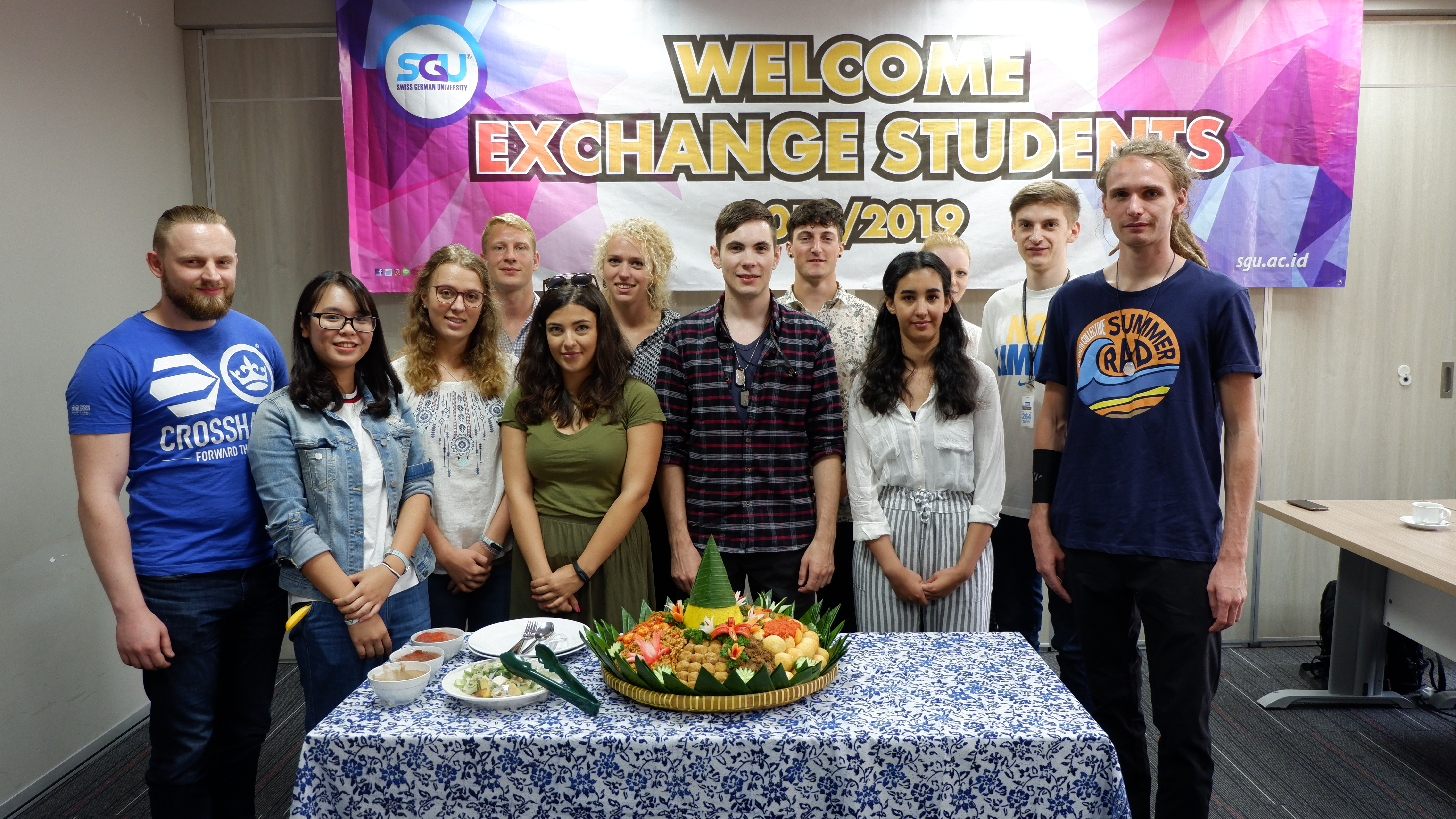 Exchange Students – Welcoming Ceremony