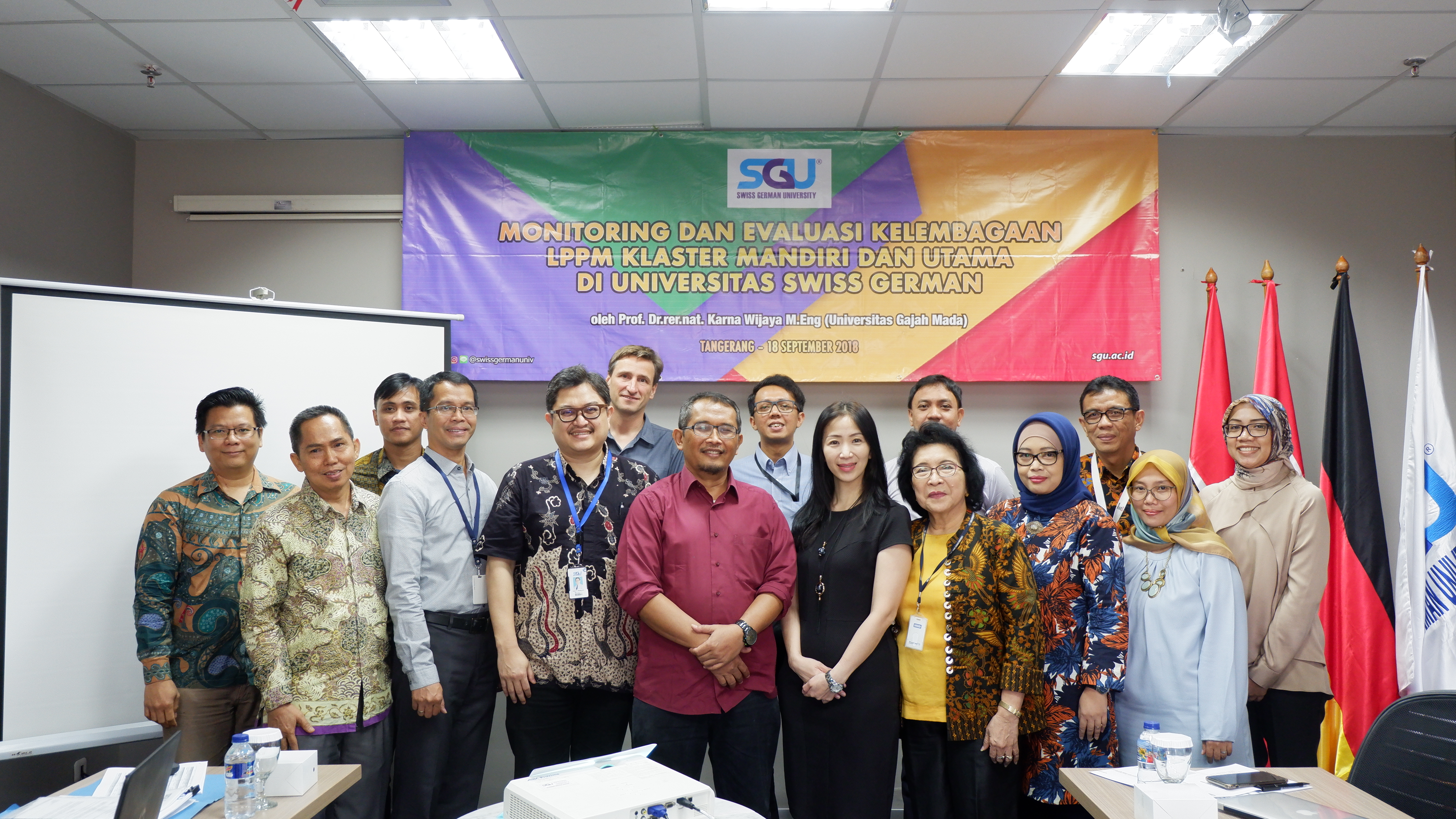 KEMENRISTEKDIKTI Visited SGU’s Directorate of Academic Research & Community Services