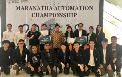 SGU’s Mechatronics Students Came Out as the 1st and 2nd Winners at Maranatha Automation Championship 2018