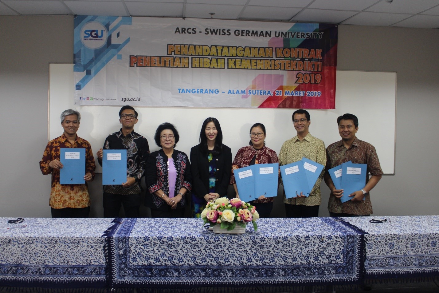 KEMENRISTEKDIKTI Has Granted an IDR 1.7 Billion of Research Fund to SGU