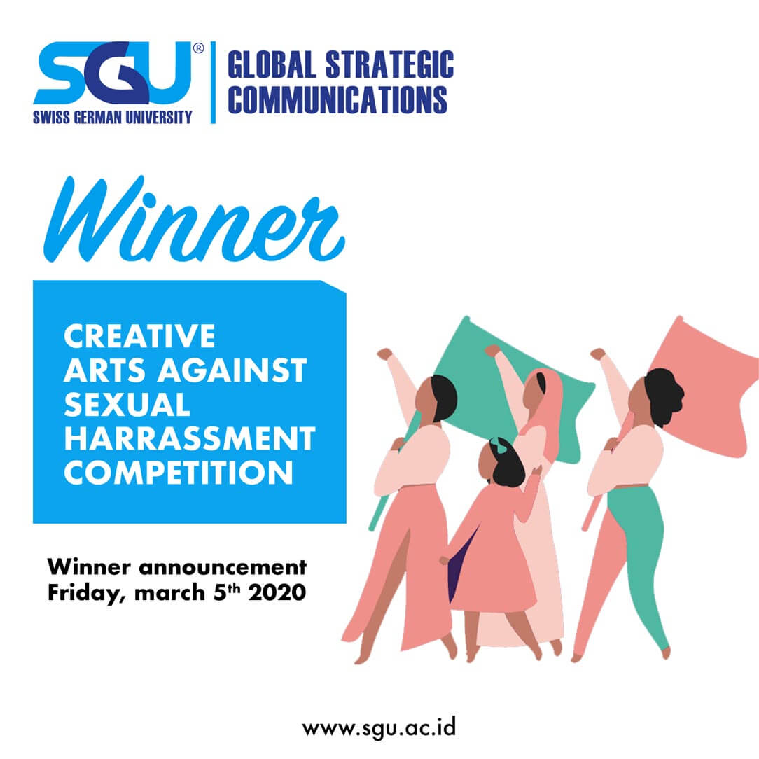 SGU Global Strategic Communications – Creative Arts Against Sexual Harassment Competition