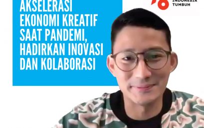 Akselerasi Ekonomi Kreatif Saat Pandemi, Hadirkan Inovasi dan Kolaborasi