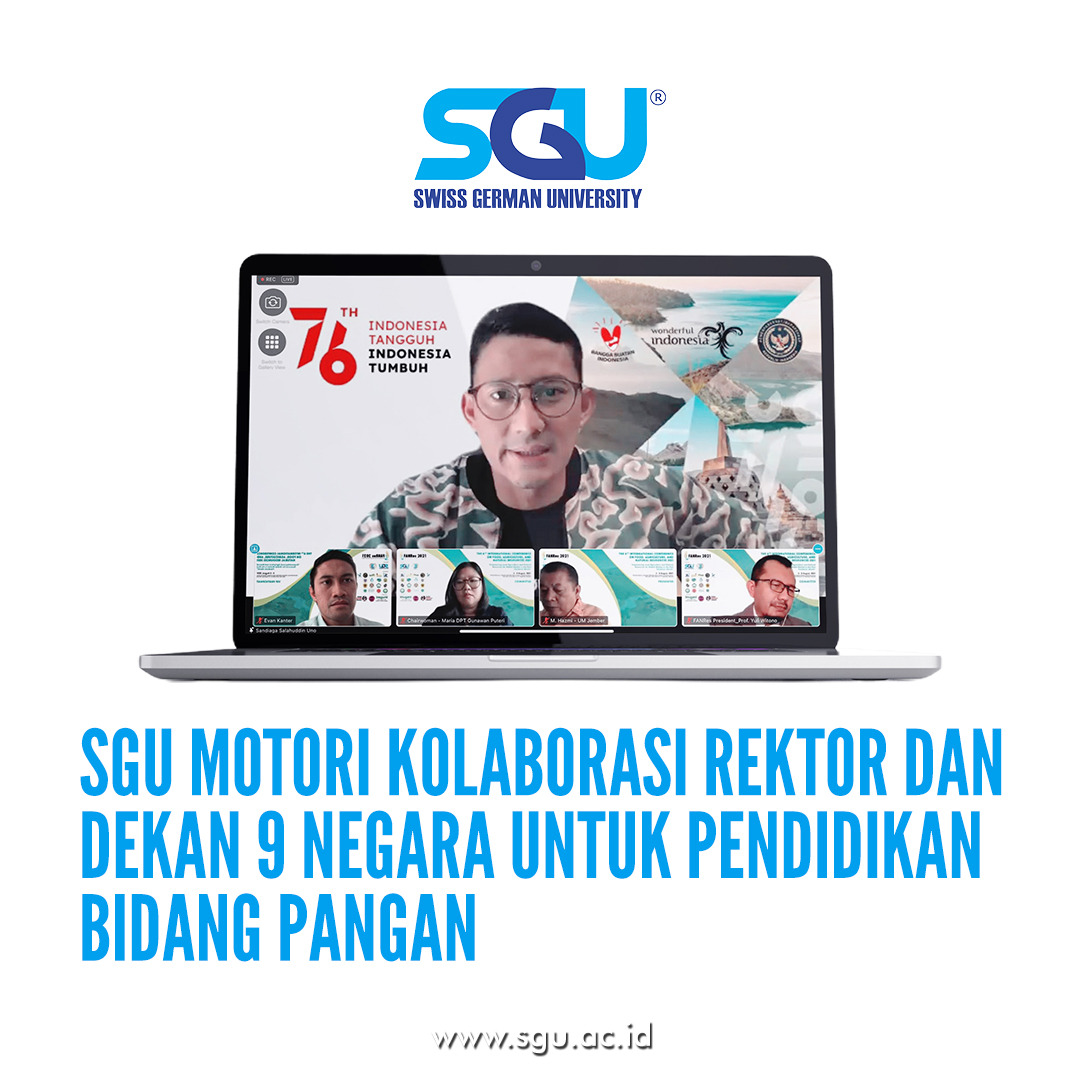 SGU Motori Kolaborasi Rektor dan Dekan 9 Negara Untuk Pendidikan Bidang Pangan