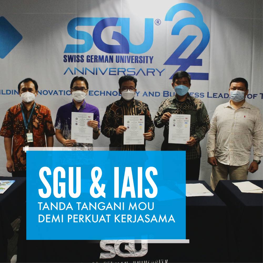 SGU dan IAIS Tanda Tangani MOU Demi Perkuat Kerja Sama