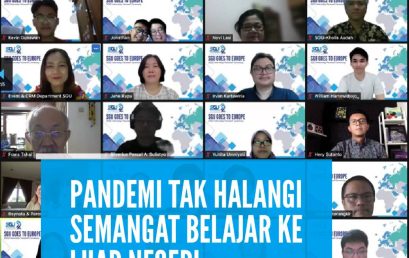 PANDEMI TAK HALANGI SEMANGAT BELAJAR KE LUAR NEGERI