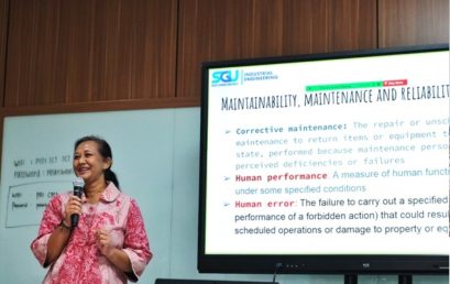 Awareness terhadap Kehandalan Peralatan Industri, Program Teknik Industri Swiss German University Gelar Workshop Predictive Maintenance