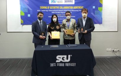 Resmikan Program MBA Dual Degree, SGU Tanda Tangani MoU dengan SolBridge International School of Business