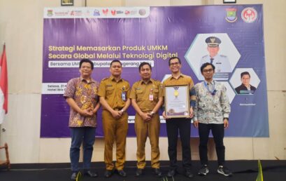 SGU Receives Prestigious Award for Economic Catalyst Role in Tangerang Regency