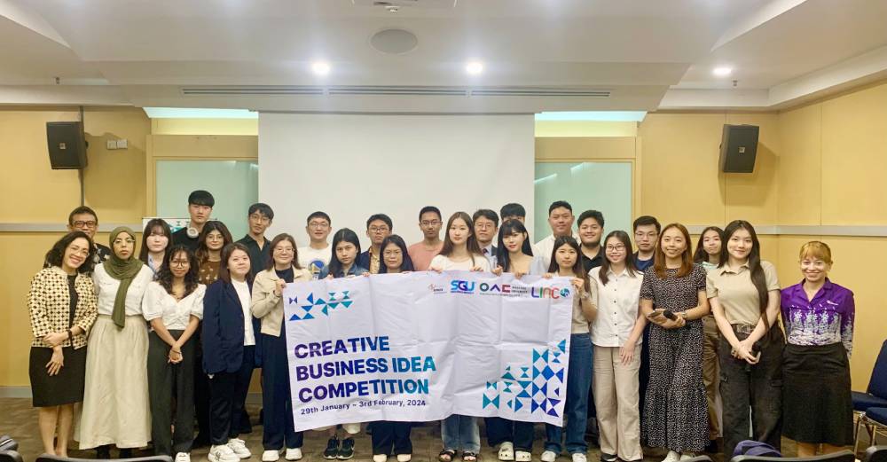 Harmony of Innovations: 2024 Creative Business Idea Competition Uniting Woosong, SGU and Binus for Global Entrepreneurial Excellence