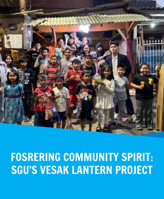 Fostering Community Spirit: SGU’s Vesak Lantern Project